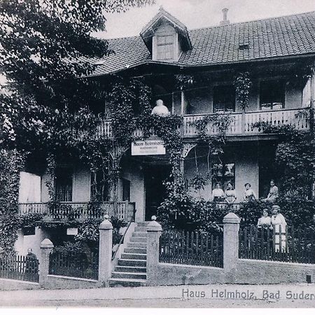 Haus Kehrwieder - Hotel Am Kur-Cafe บาด ซูเดอโรเดอ ภายนอก รูปภาพ