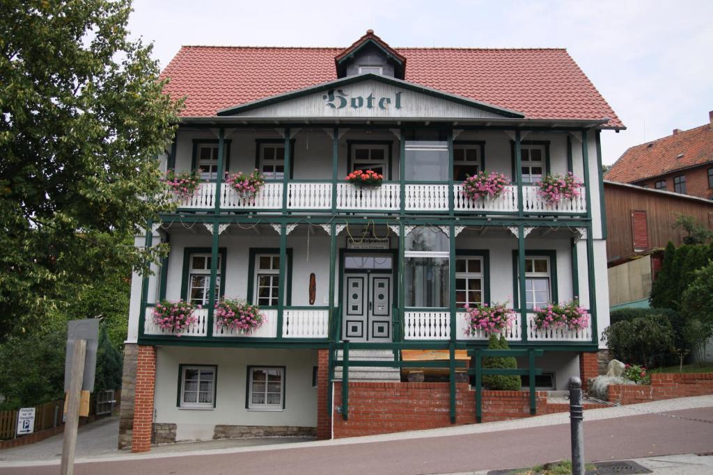 Haus Kehrwieder - Hotel Am Kur-Cafe บาด ซูเดอโรเดอ ภายนอก รูปภาพ